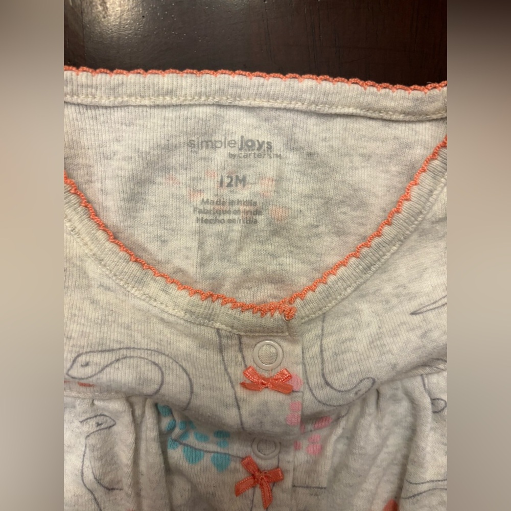 Set of Three Baby Rompers - Simple Joys by Carters - Picture 5 of 12